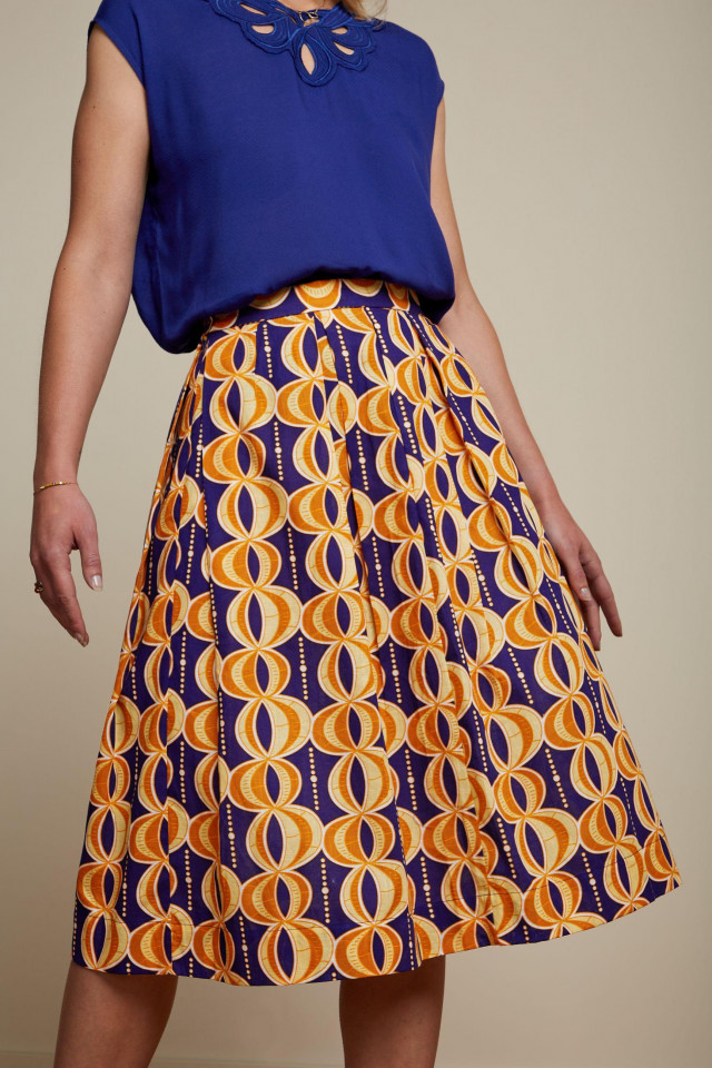 Suzette Pleat Skirt Bambaataa